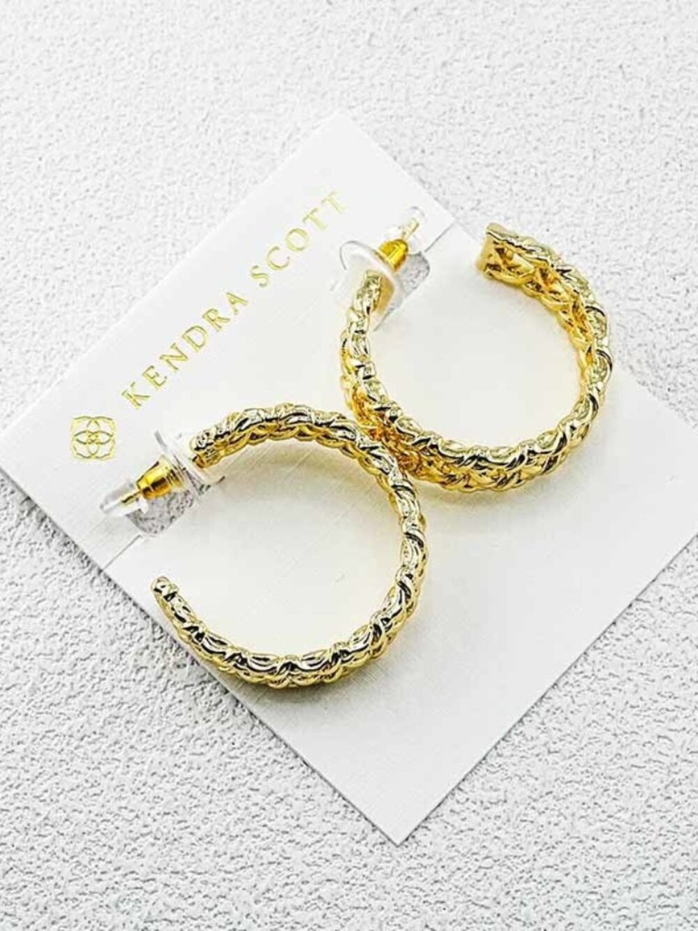 Kendra Scott Round Hoop Earrings